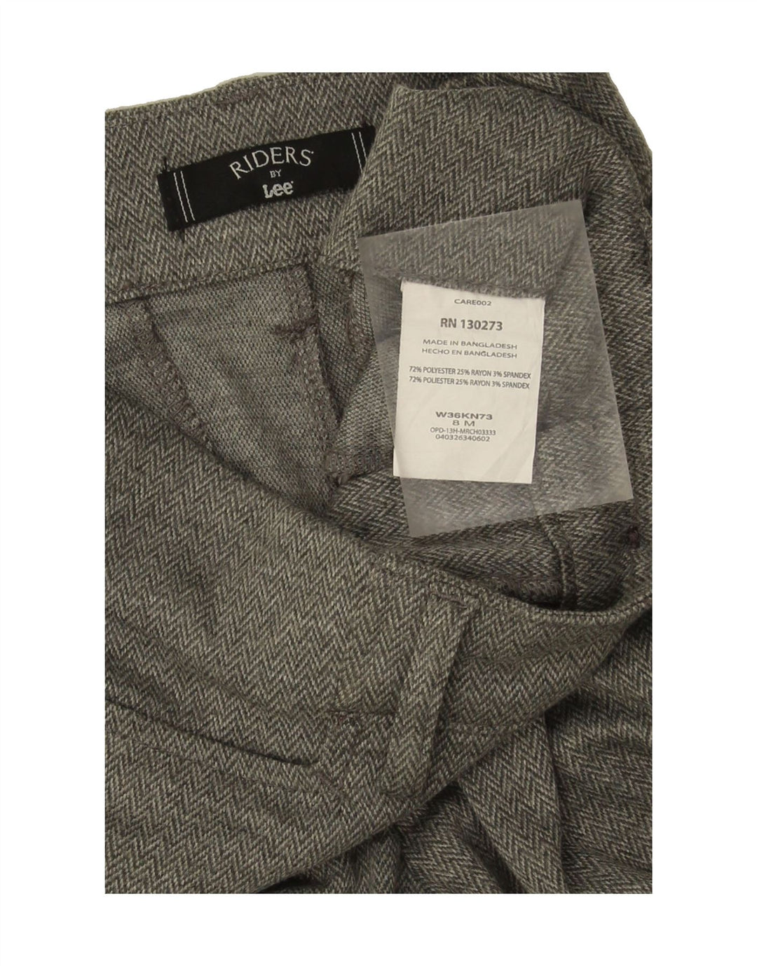 LEE Womens Riders Casual Trousers US 8 Medium W30 L28 Green Herringbone Vintage Lee and Second-Hand Lee from Messina Hembry 