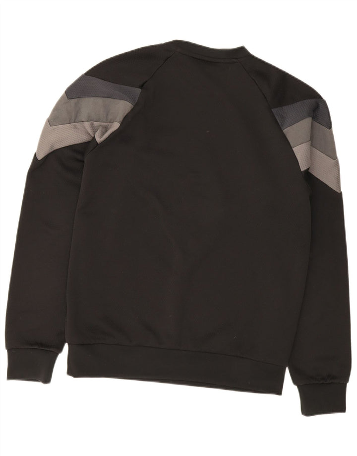 Bluza męska Adidas Jumper XS Czarny poliester z blokami kolorów