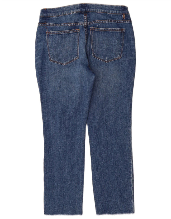 Jeansy damskie J. Crew Boyfriend Distressed W28 L26 Niebieskie