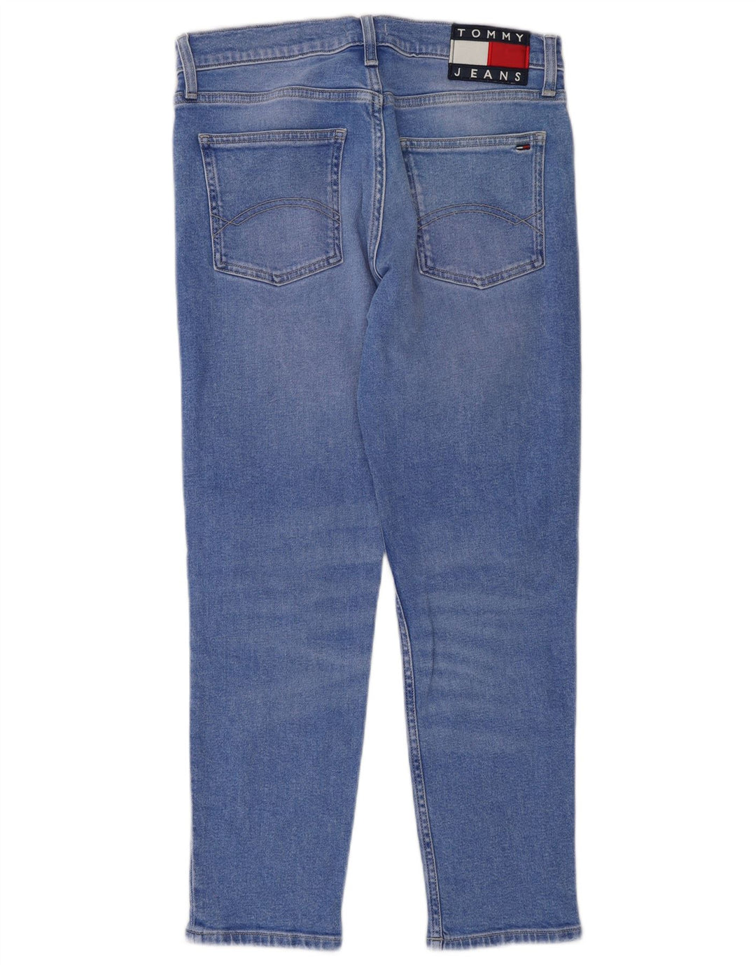 Damskie jeansy slim TOMMY HILFIGER W28 L26 Niebieskie bawełniane