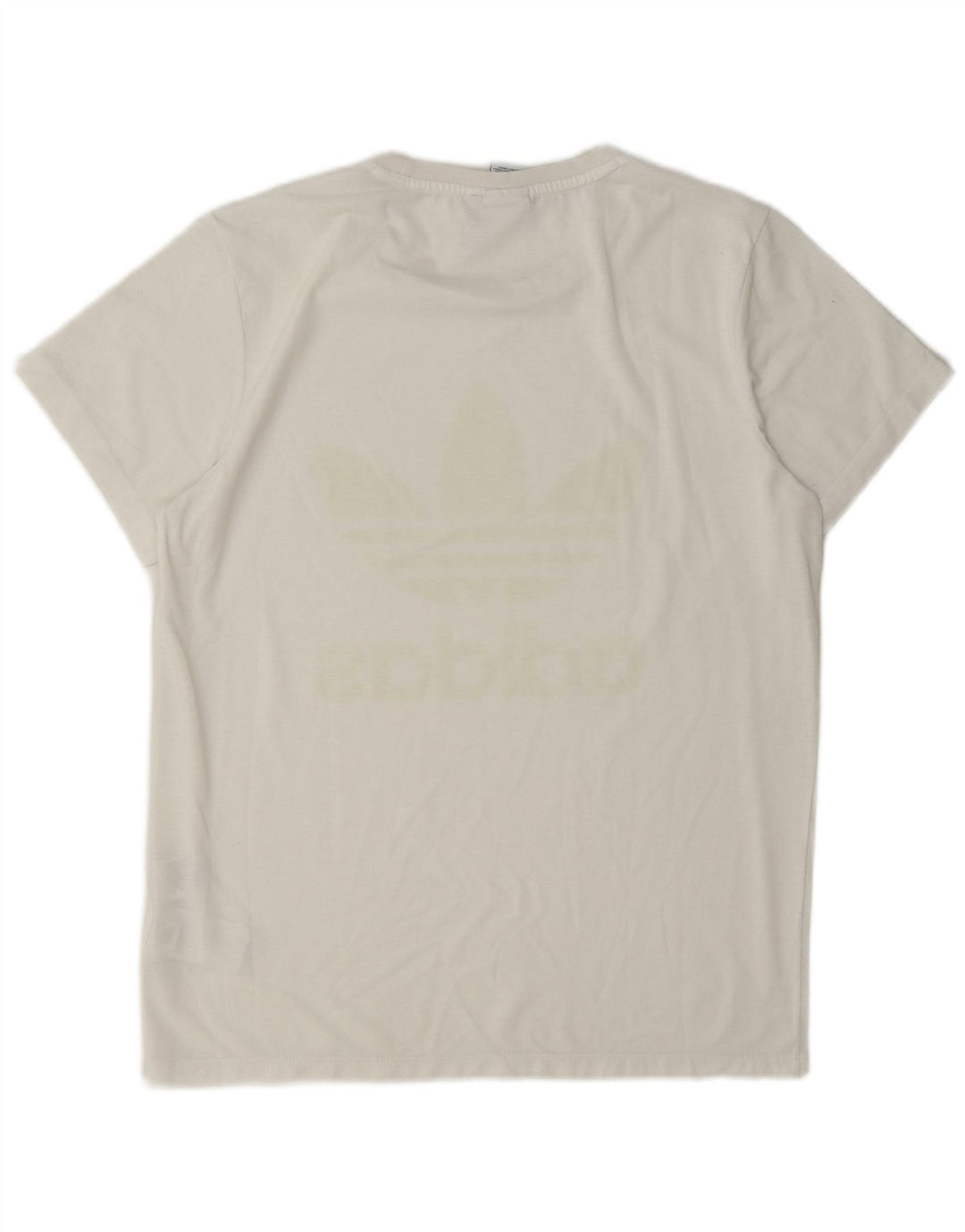 Damska koszulka Adidas Oversized Graphic Top UK 8 Small White