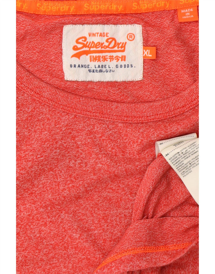 Męska kamizelka Superdry XL, bawełniana w czerwone plamki