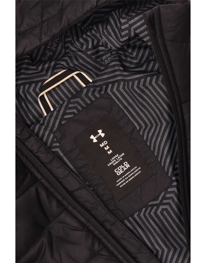 Damska ocieplana kurtka z kapturem Under Armour Cold Gear UK 14, średnia czarna