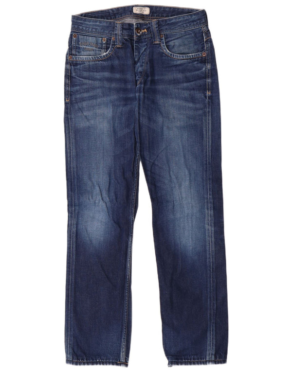 PEPE JEANS Męskie jeansy slim fit o regularnym kroju W31 L30 Niebieska bawełna