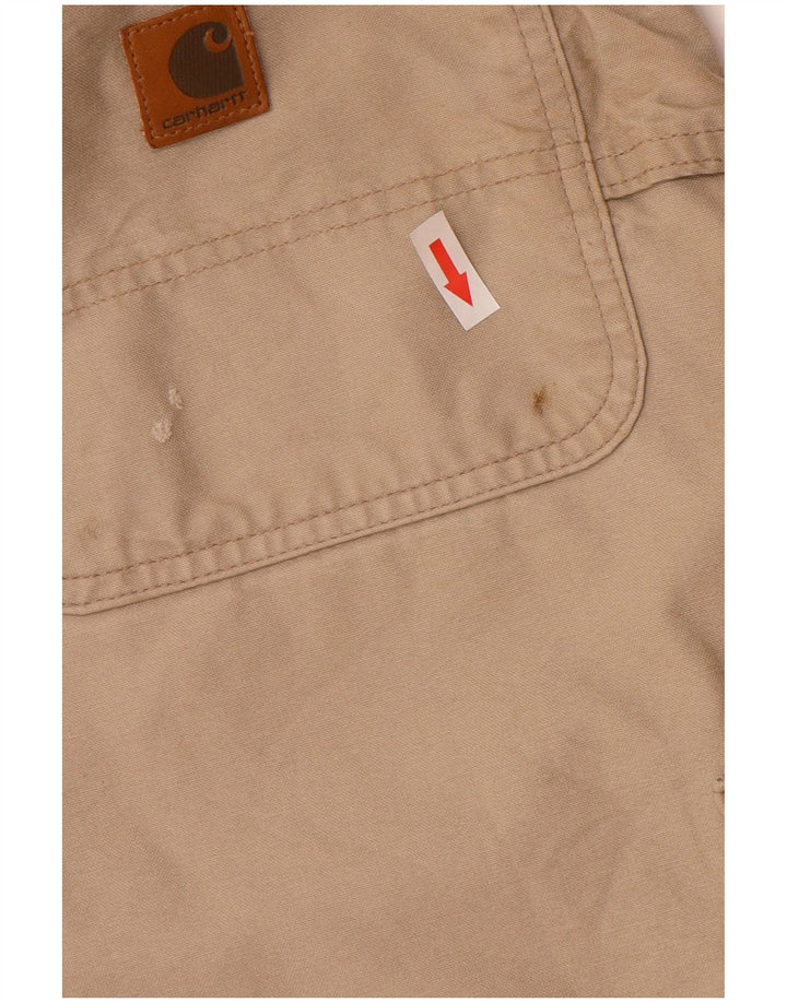 Męskie spodenki cargo Carhartt W40 XL beżowe