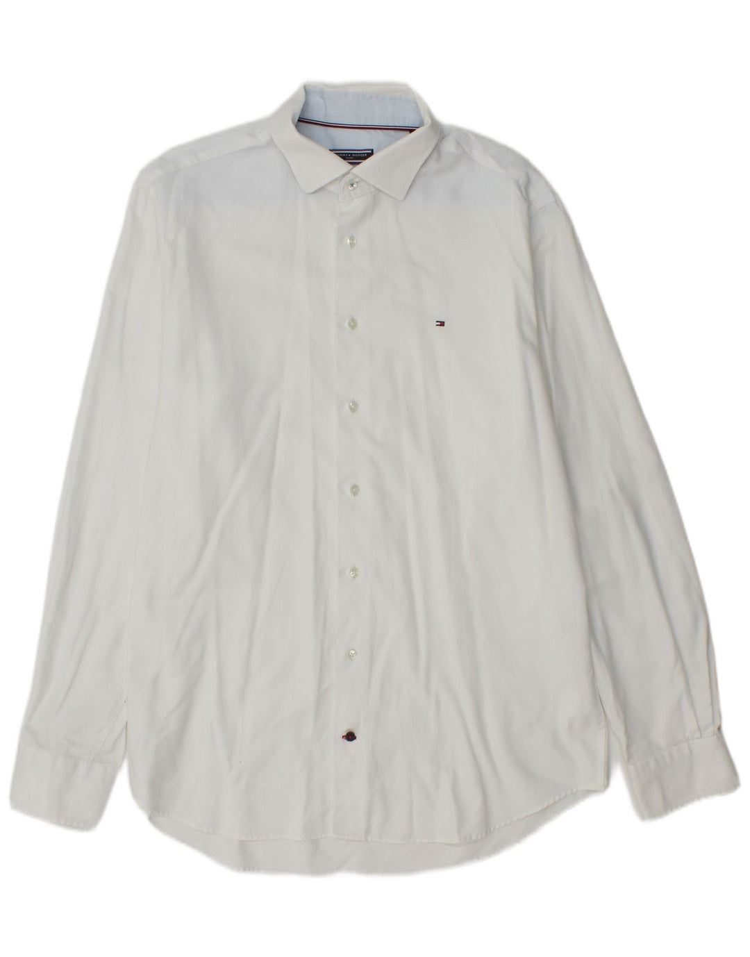 Koszula męska Tommy Hilfiger o regularnym kroju, rozmiar 42 16 1/2, duża biała