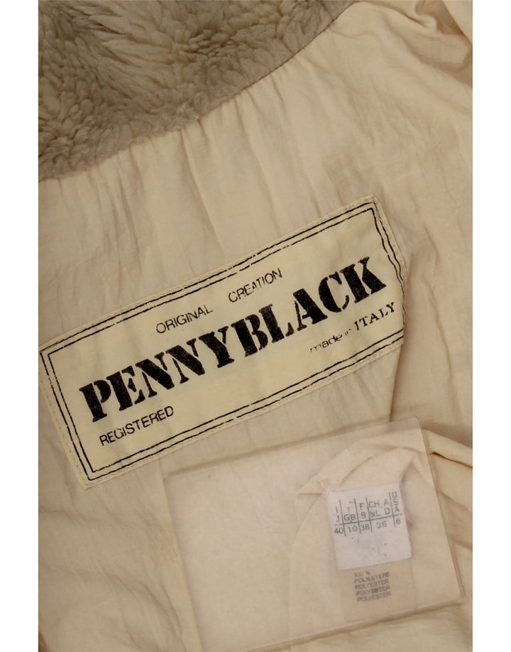Damski płaszcz wiatrówka typu oversize Penny Black UK 10 Small Beżowy poliamid