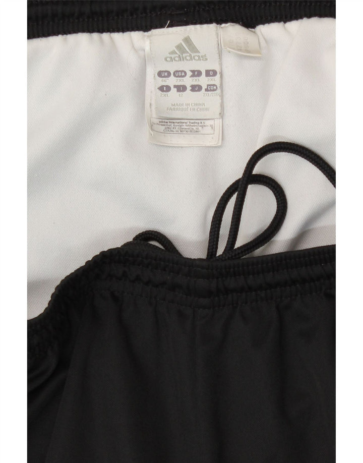 Męskie spodenki sportowe Adidas Climalite 2XL, czarny poliester