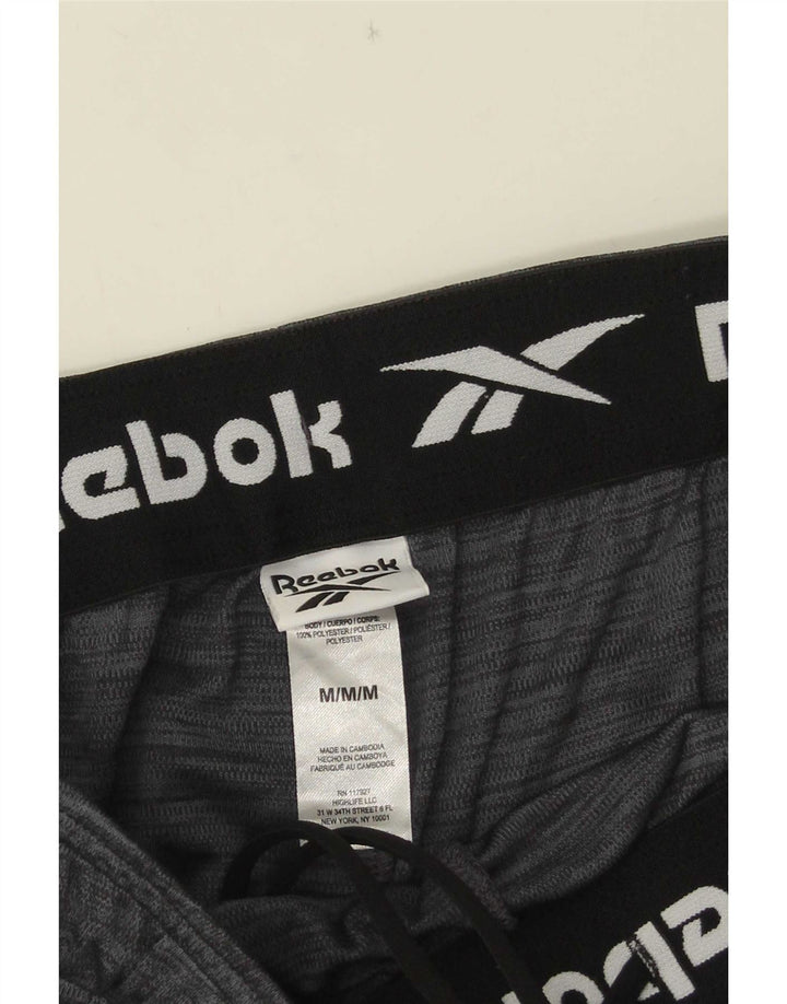 Męskie spodenki sportowe Reebok, średnioszary, poliester