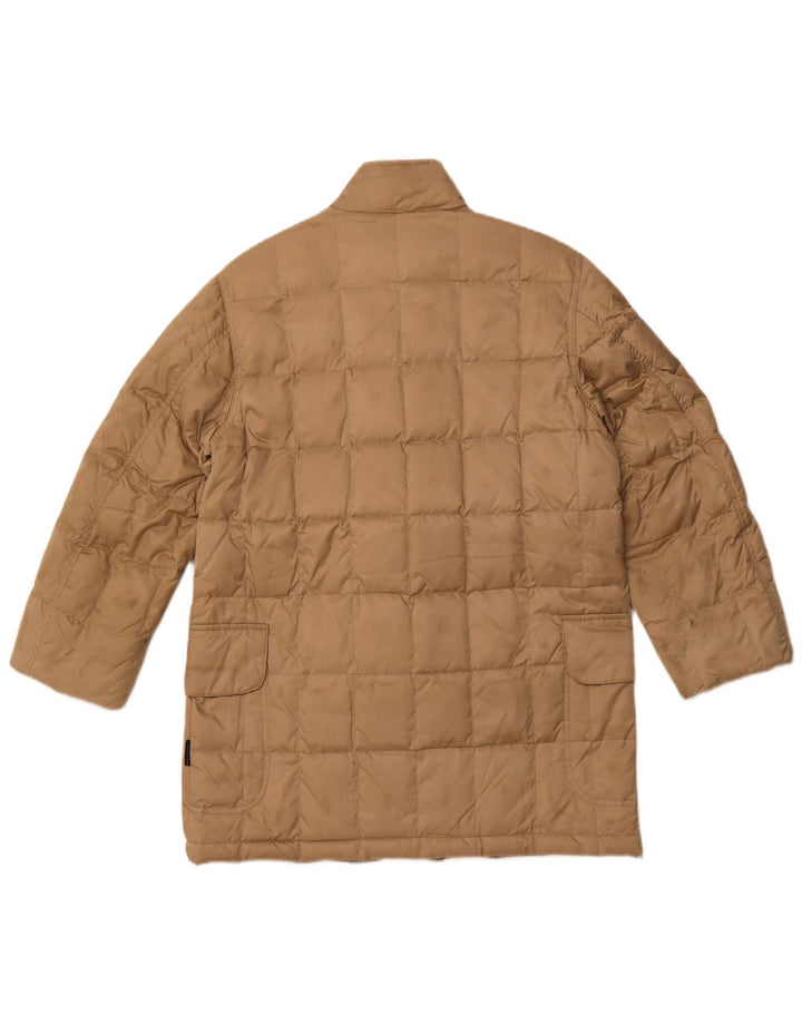 SERGIO TACCHINI Męska ocieplana kurtka UK 38 Średni Beż