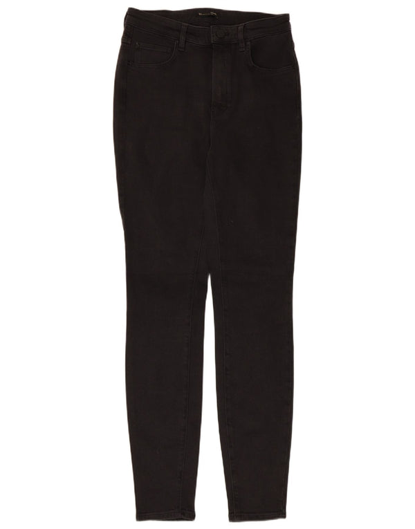 Damskie jeansy skinny Massimo Dutti EU 38 Small W28 L30 Czarny poliester