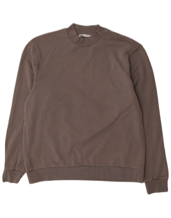 Męski sweter Zara, średnioszary