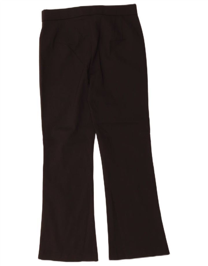 Spodnie damskie Zara Bootcut, średnie W28 L26, czarne, bawełniane