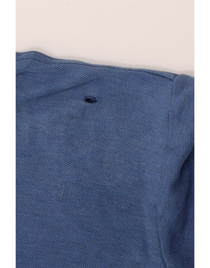 FILA Mens Polo Shirt IT 46 Small Blue Cotton Vintage Fila and Second-Hand Fila from Messina Hembry 
