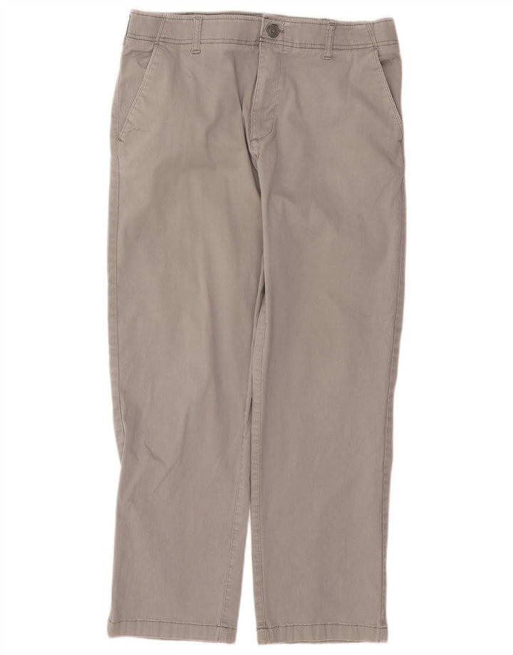 Męskie spodnie chino Lee X-treme Comfort W34 L30, szara bawełna