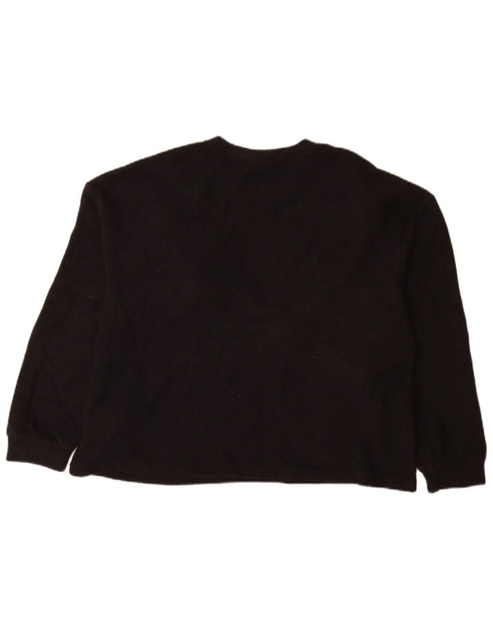 Damski sweter oversize Zara UK 10 Small Black w kropki