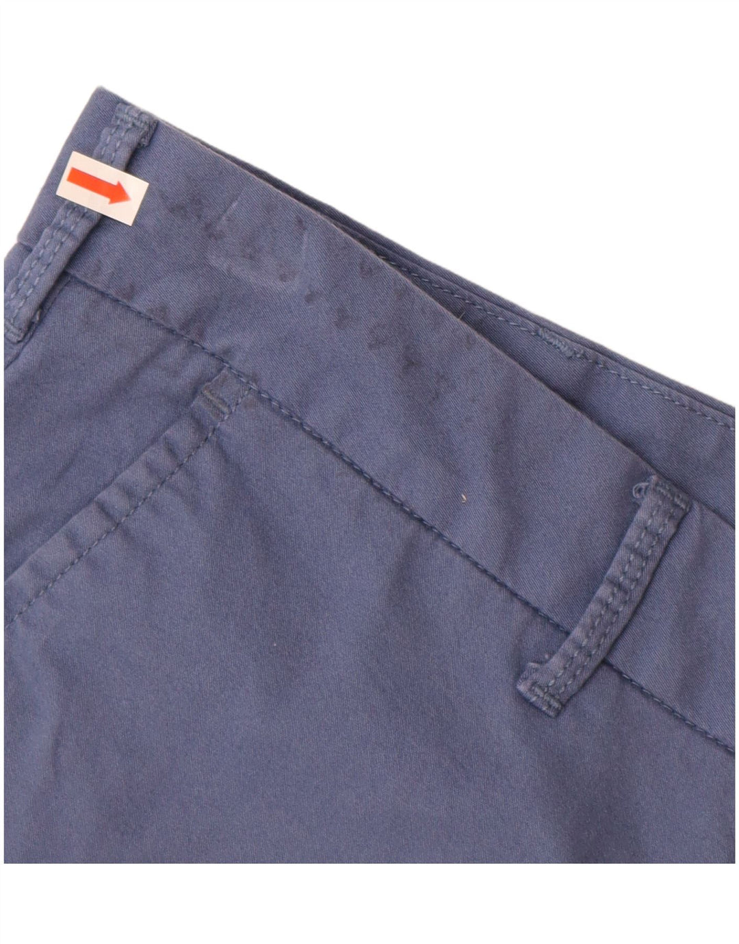 Męskie spodenki chino IZOD Salt Water W38 XL, niebieska bawełna