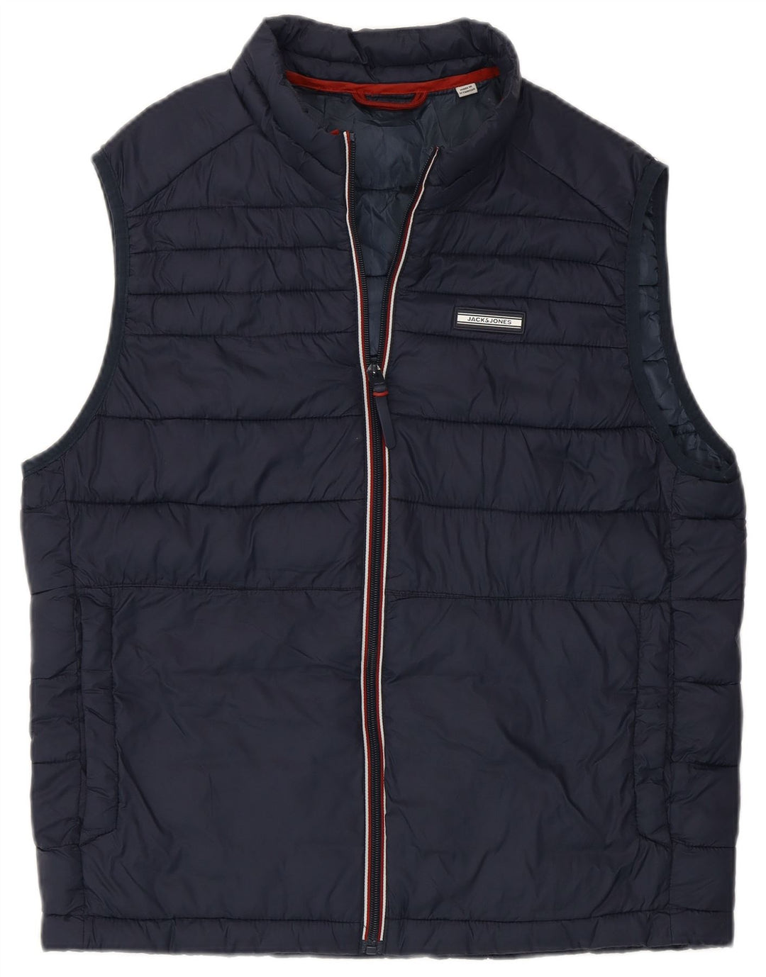 Męska wyściełana kamizelka Jack & Jones UK 36, mała, granatowa