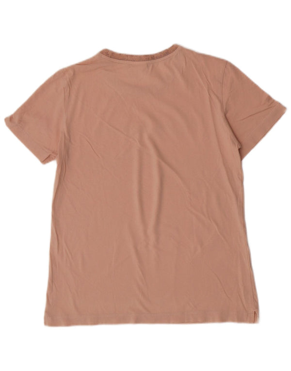 Damska koszulka graficzna Champion Top UK 14, duża, różowa