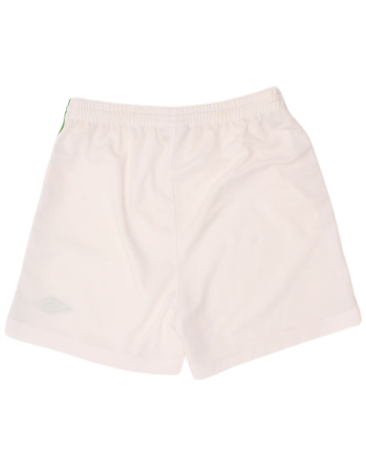 Spodenki sportowe dla chłopców Umbro 13-14 lat, białe