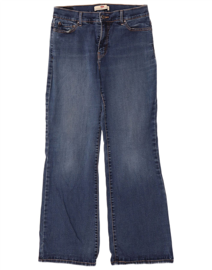 Damskie jeansy LEVI'S 512 Bootcut US 12, duże, W32, L30, niebieskie