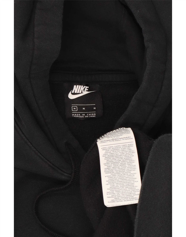 Męska bluza z kapturem Nike, średnia czarna, bawełniana