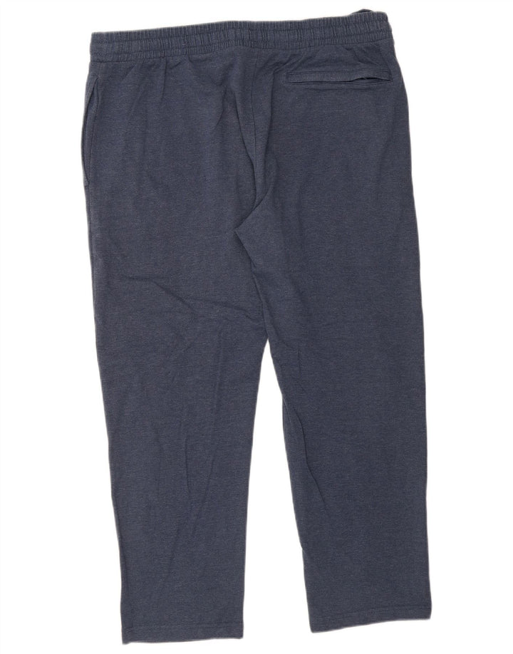 Marks & Spencer Męskie krótkie spodnie dresowe o regularnym kroju, 2XL, niebieskie, bawełniane