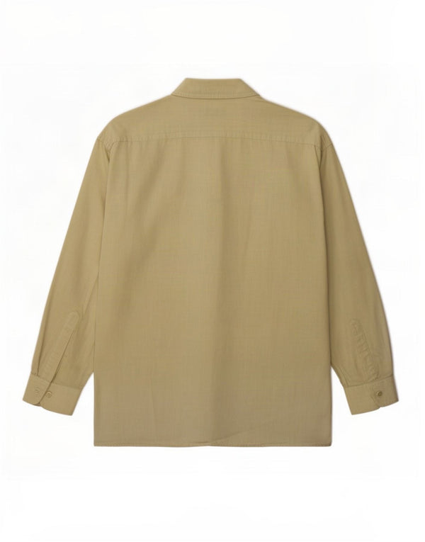 Koszula męska Pierre Cardin, rozmiar 18, 2XL, bawełna khaki