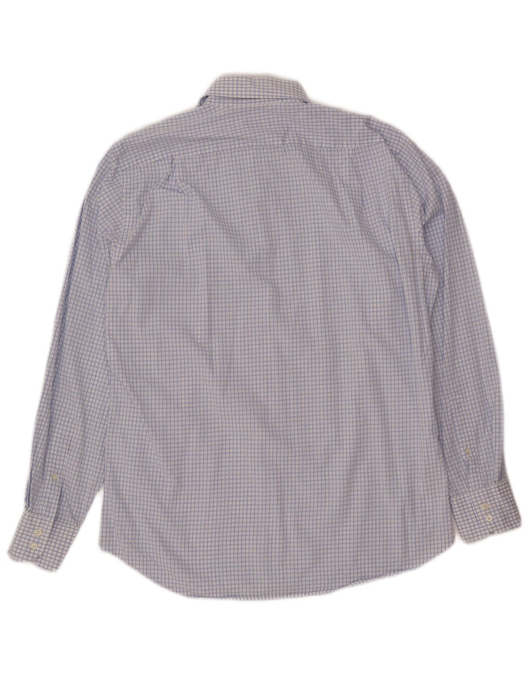 Koszula męska Hugo Boss, rozmiar 40 15 3/4, średnia niebieska bawełniana kratka