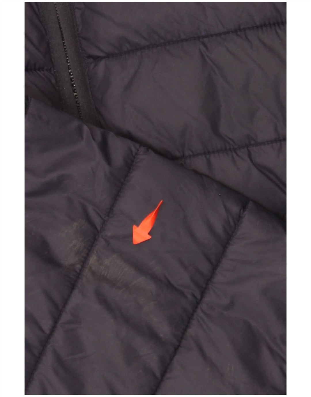 CREW CLOTHING Damska kurtka ocieplana UK 16, duża, granatowa, nylonowa