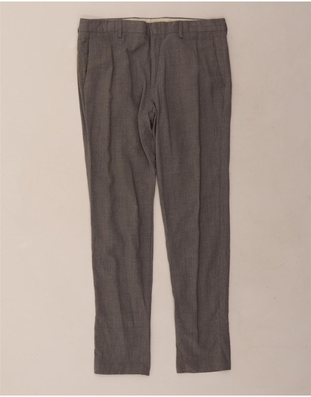 Spodnie męskie J. Crew Ludlow Slim Suit W33 L30 Szara wełna