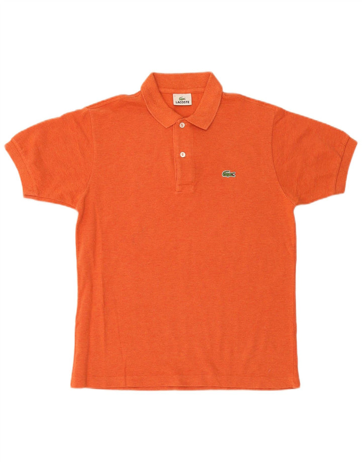 Męska koszulka polo Lacoste, rozmiar 3, mała, pomarańczowa, bawełniana
