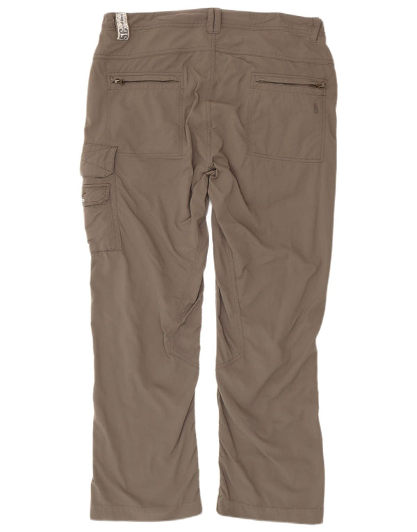 SALEWA Męskie proste spodnie cargo EU 54 2XL W42 L29 Szare