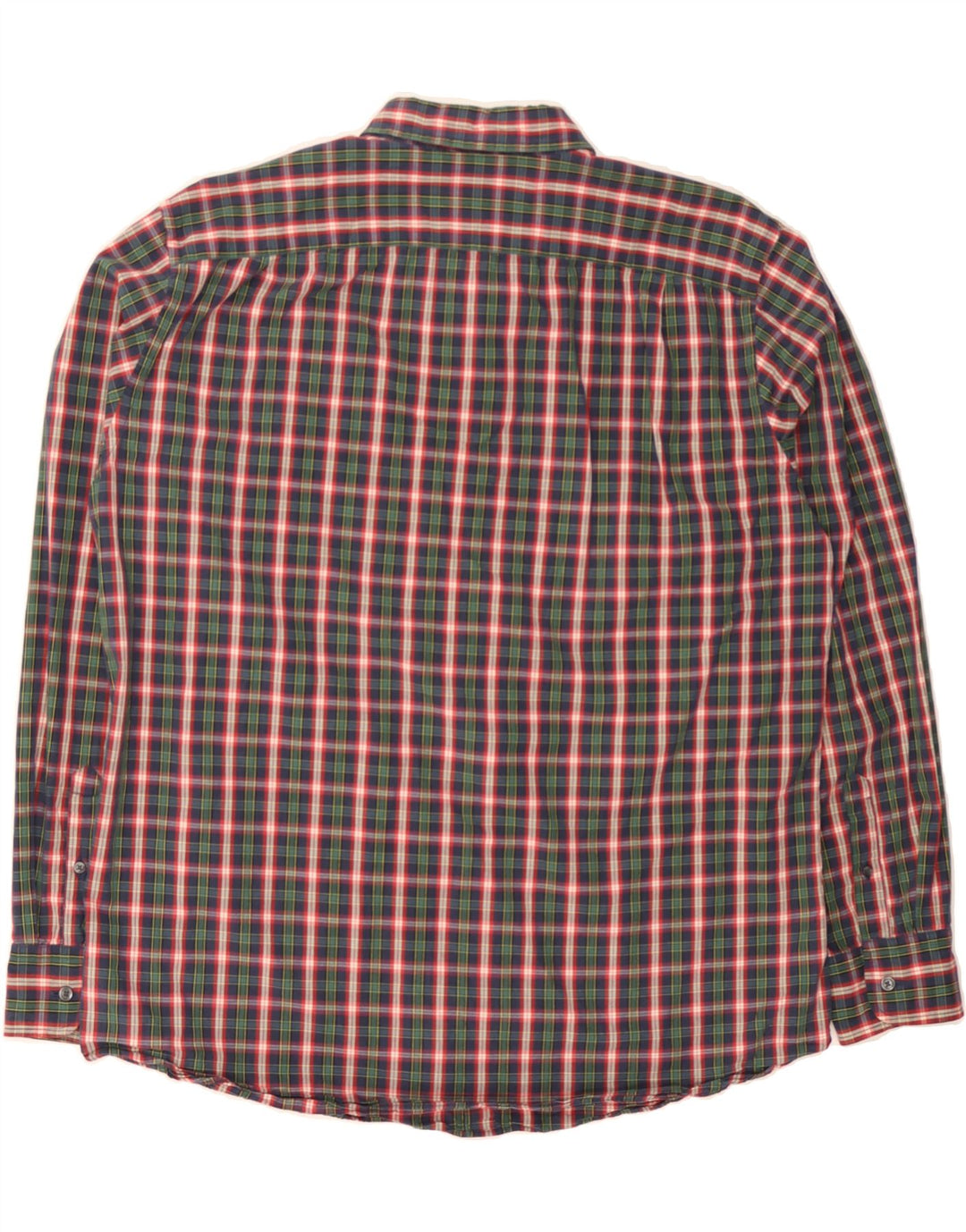 J. CREW Mens Shirt XL Green Check Cotton Vintage J. Crew and Second-Hand J. Crew from Messina Hembry 