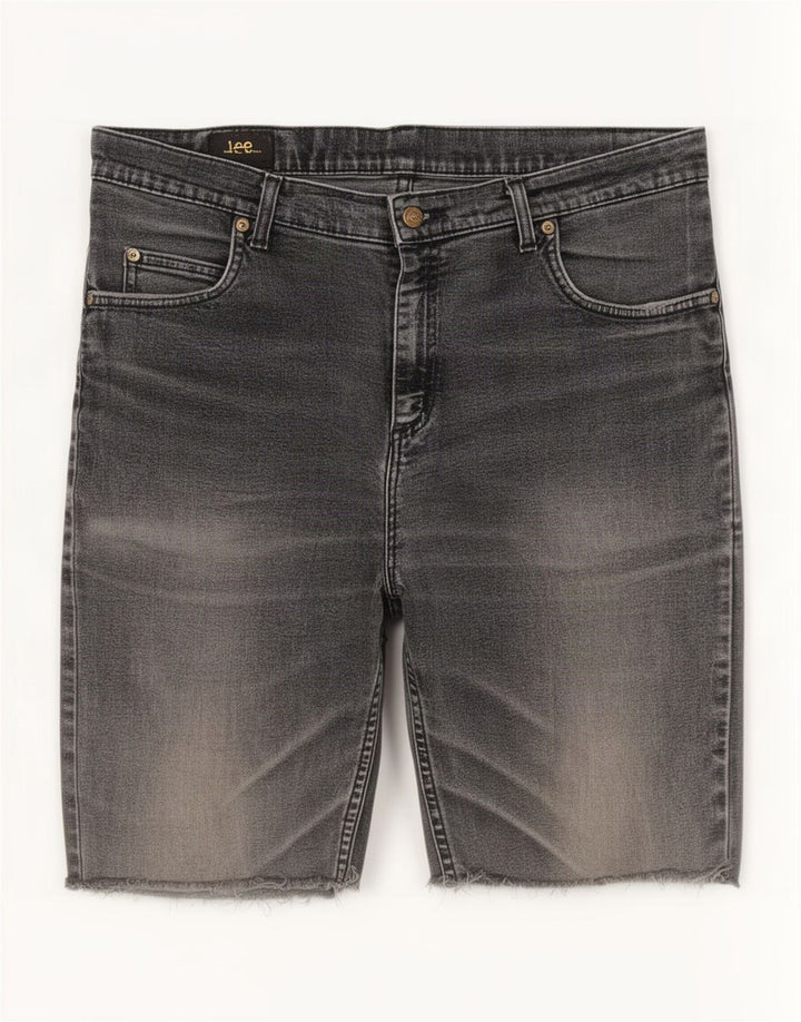 Męskie spodenki jeansowe Lee Brooklyn W36, duże, szare, bawełniane