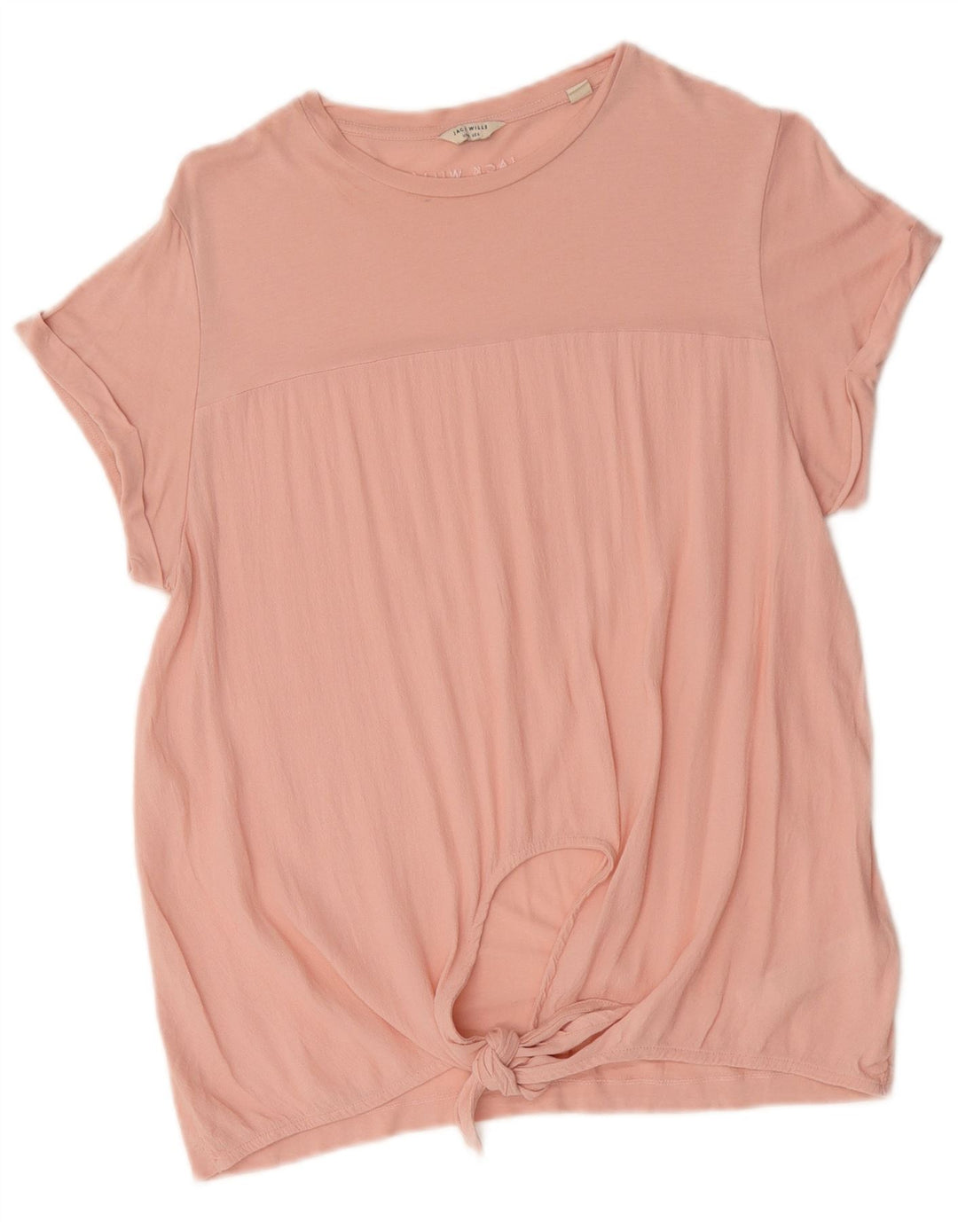 Damska koszulka oversize Jack Wills Top UK 10 Small Pink wiskoza