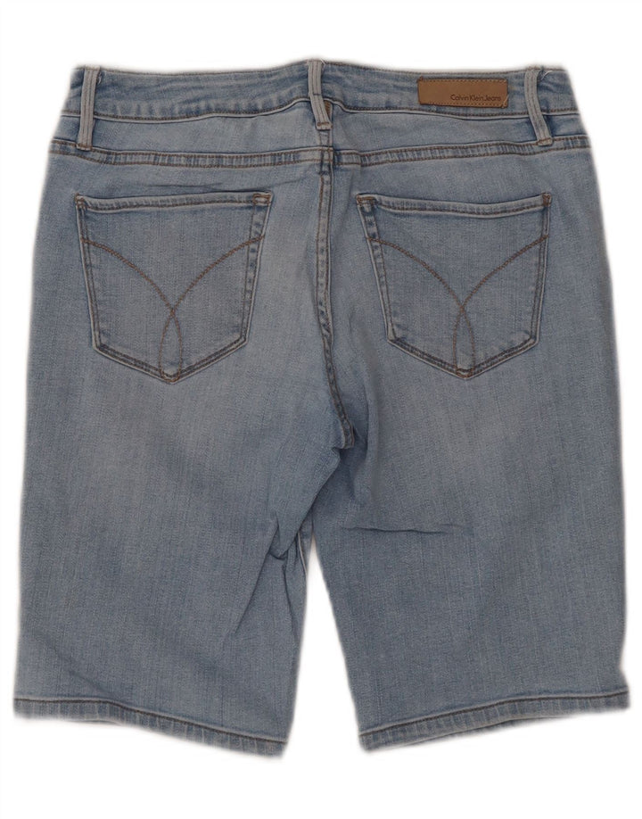 Damskie spodenki jeansowe CALVIN KLEIN W26 Small, niebieskie, bawełniane