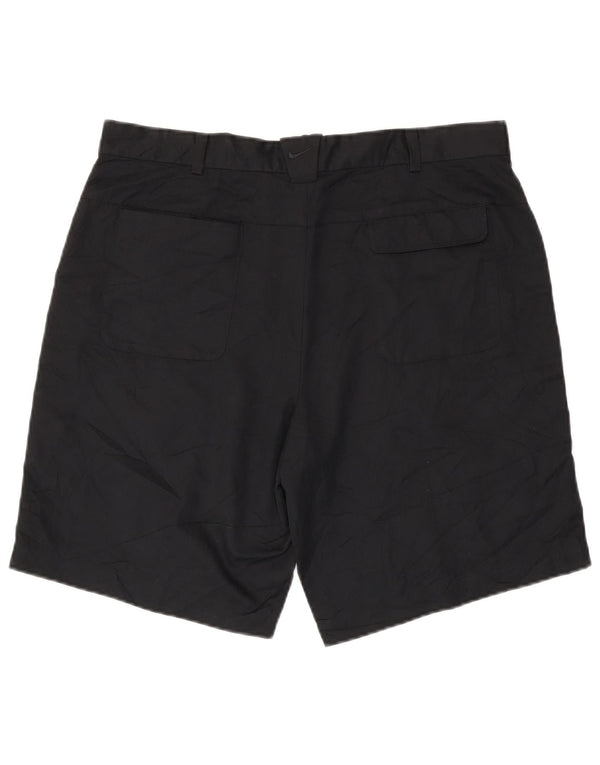 Męskie spodenki chino Nike Dri Fit W36, duże, czarne, poliestrowe