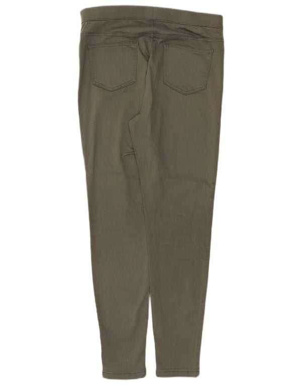 Marks & Spencer Damskie jeansy Jegging UK 14, duże, W32, L29, bawełna khaki