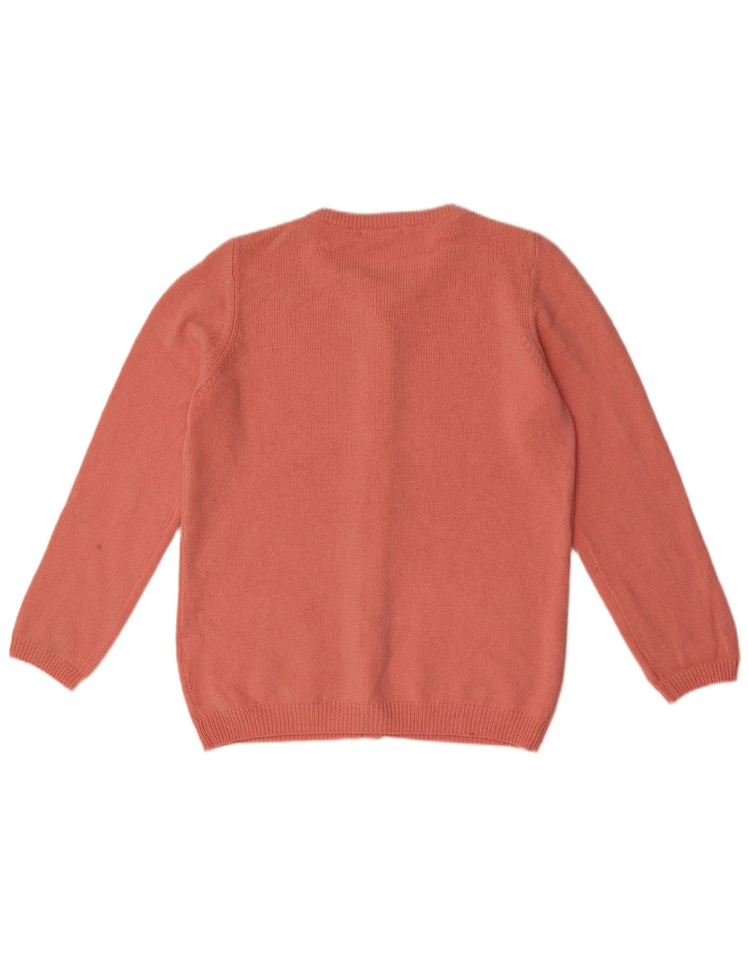 Marks & Spencer Damski sweter rozpinany UK 14, duży, różowy, wełniany