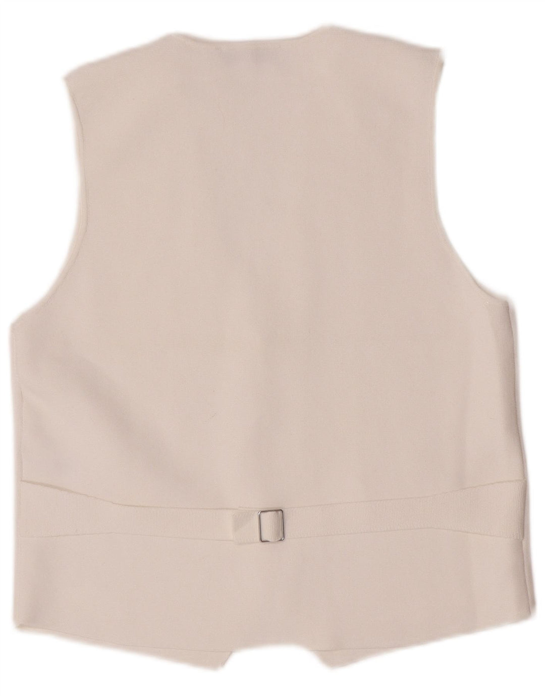 Kamizelka damska Zara UK 18 XL Biała wiskoza