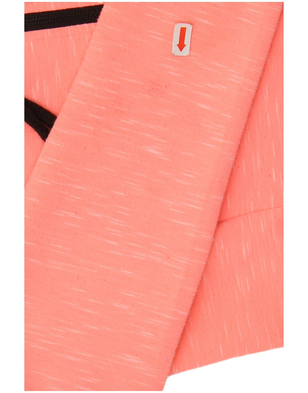 Damski sweter SUPERDRY z grafiką i zamkiem błyskawicznym UK 8, mały, pomarańczowy, nakrapiany