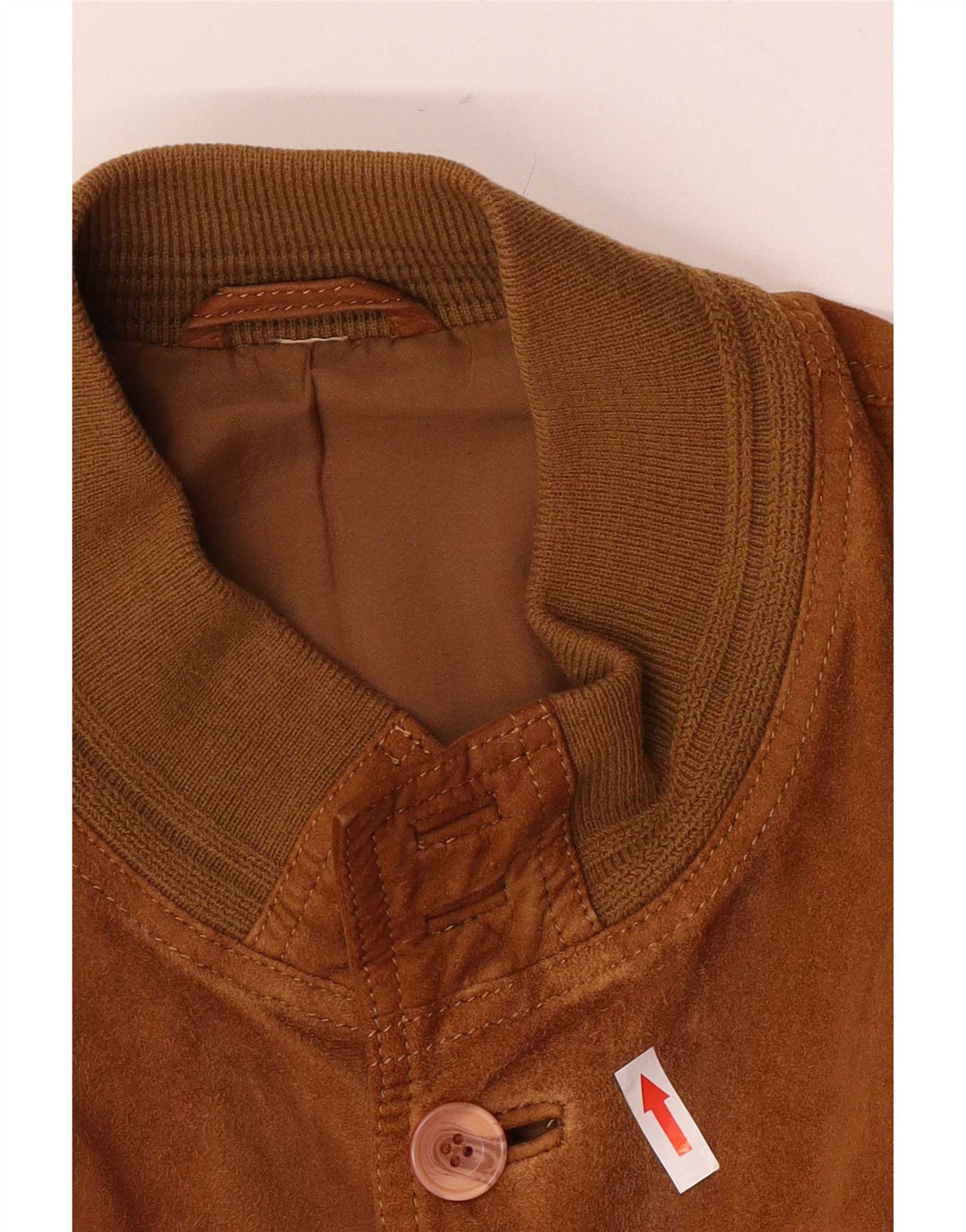 Conbipel Męska zamszowa kurtka bomber UK 42 XL, beżowa