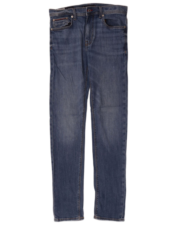 Damskie dżinsy Tommy Hilfiger Bleecker Slim W30 L32 Niebieska bawełna