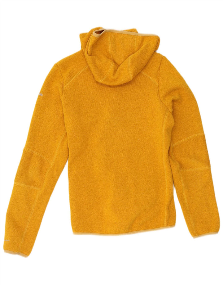 Damski sweter rozpinany z kapturem Columbia UK 12 Średni żółty poliester