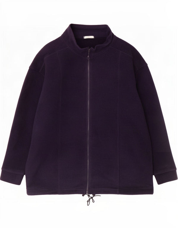 Marks & Spencer Damska kurtka polarowa St. Michael UK 18 XL granatowa