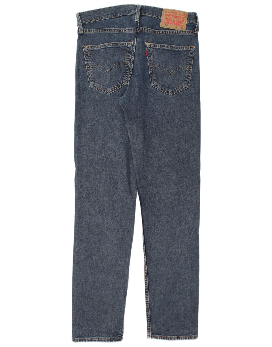 Męskie jeansy LEVI'S 511 Slim W31 L32 Niebieskie bawełniane