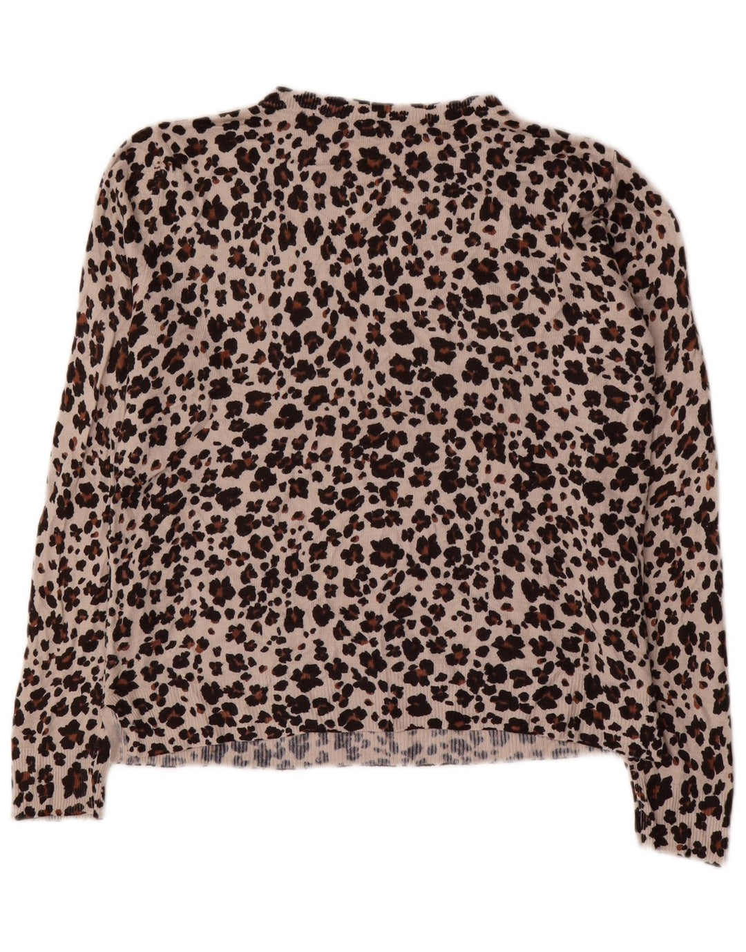 Marks & Spencer Damski sweter z okrągłym dekoltem, UK 14, średni brąz