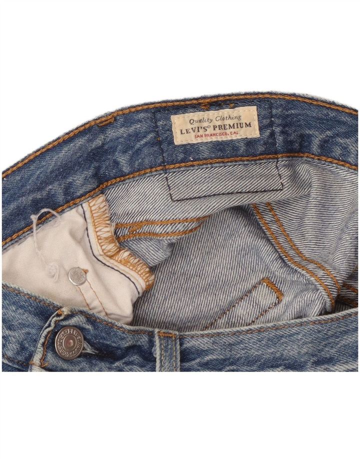 Damskie jeansy LEVI'S 501 Straight W26 L25 Niebieskie