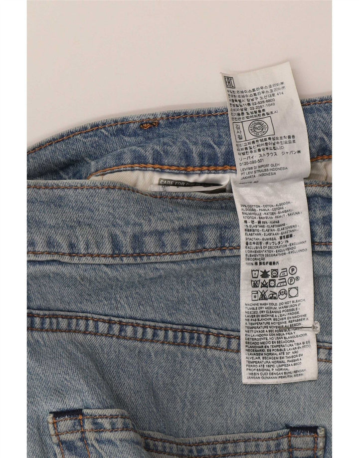 Męskie jeansy Levi's 512 Slim W31 L32 Niebieskie bawełniane
